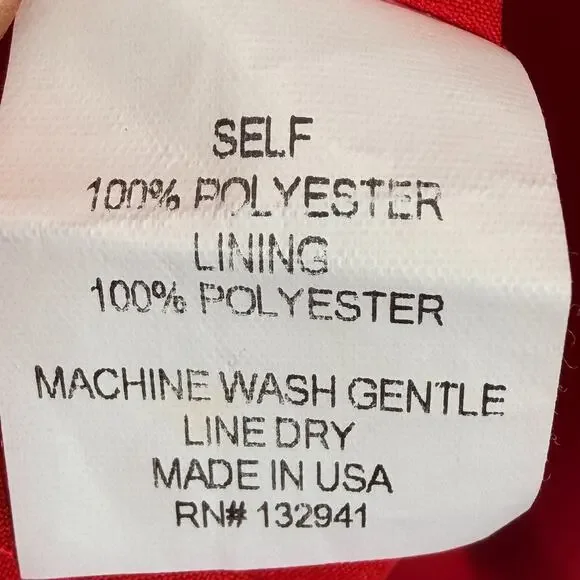 Amanda Uprichard Haven Dress Cold Shoulder Short Lined Scarlet Red Size S Zipper - Picture 5 of 10